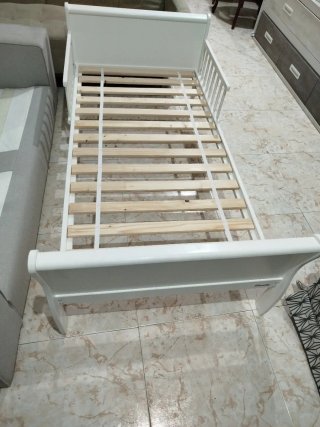 Cama infantil Woodies blanca