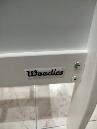 Cama infantil Woodies blanca
