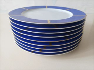 Platos Limoges Tharaud - Set de 9