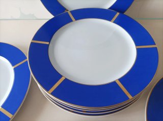 Platos Limoges Tharaud - Set de 9