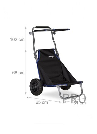 Carrito de playa plegable Relaxdays