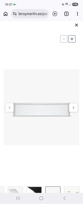 Canapé abatible 150x190 blanco