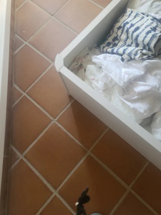 Canapé abatible 150x190 blanco