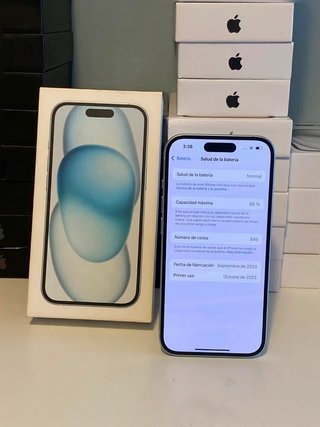 iPhone 15 128GB Azul 85% Batería