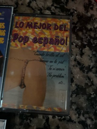 Lote 7 Cassettes Pop Español y Rock