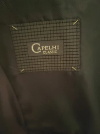 Traje de chaqueta gris marengo hombre
