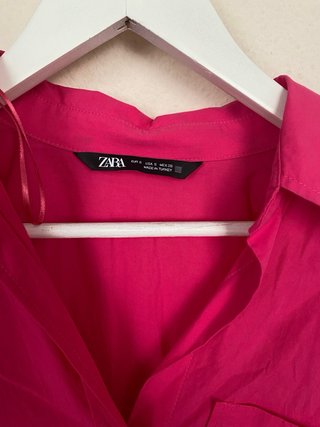 Camisa Zara Fucsia Mujer