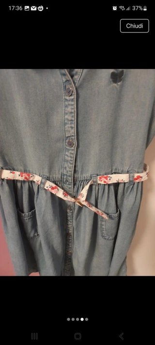 Vestito bambina Sergent Major 6 anni