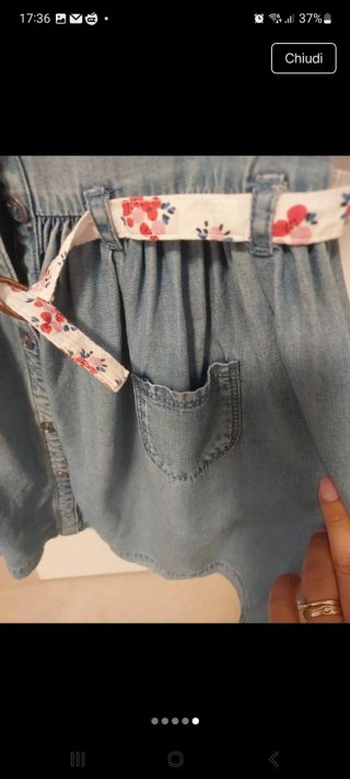 Vestito bambina Sergent Major 6 anni