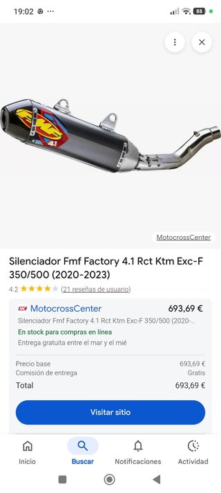 KTM RALLY 500 EXC F SIX DAYS 2021 FULL PREPARACION