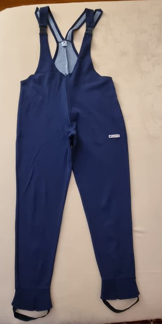 Salopette sport invernale blu
