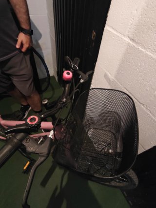 Bicicleta 26' Rosa
