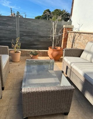 Conjunto sofa exterior