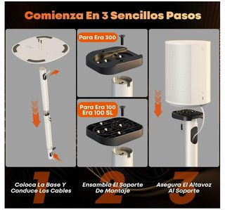 Soportes Altavoces Sonos Era 100 SL, Era 100