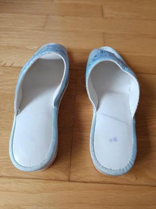 Zapatillas de estar por casa bordadas