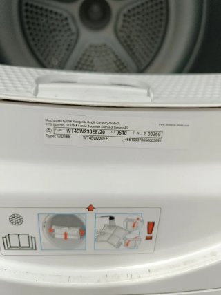 Secadora Siemens WT45W230EE Bomba Calor