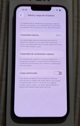 iPhone 13 256GB Rojo