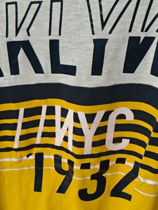 2 Camisetas Hombre Gris y Amarilla