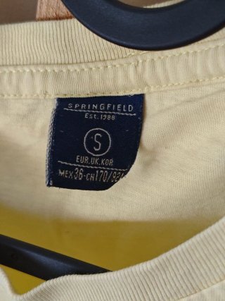 2 Camisetas Hombre Gris y Amarilla