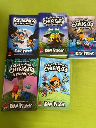 Libros infantiles: policán chikigato, magicanimals