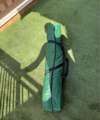 Carpa verde plegable