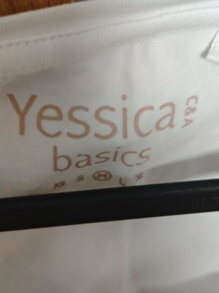 2 Camisetas Yessica Blancas Talla M
