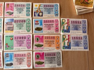 Lotería España 82 Mundial. Leer descripcion.