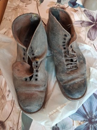 Botas de cuero vintage para Alberto