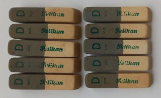 10 Gomas Pelikan Años80