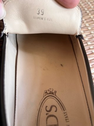 Mocasines Tod's charol burdeos