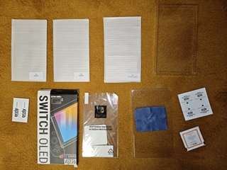 Protectores Pantalla Orzly Switch / OLED (Pack 2)