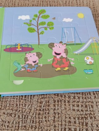 Libro puzzle Peppa Pig