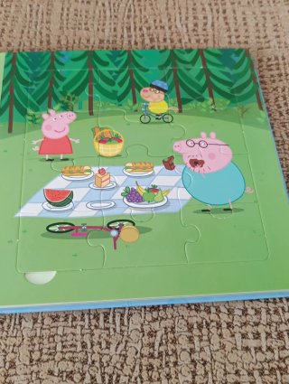 Libro puzzle Peppa Pig