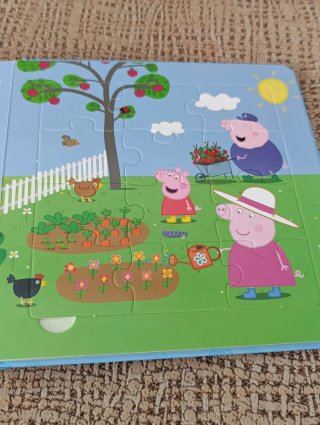 Libro puzzle Peppa Pig