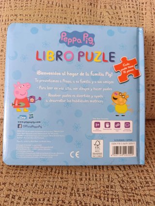 Libro puzzle Peppa Pig