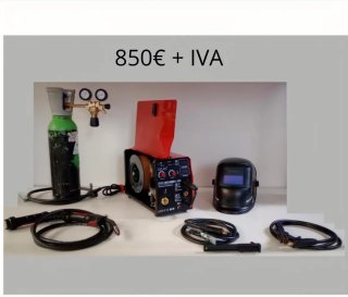 Soldadora MIG/MMA 250 + Accesorios