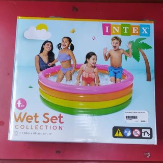 Piscina Intex Wet Set 168x46cm