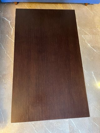 Mesa de centro elevable de madera