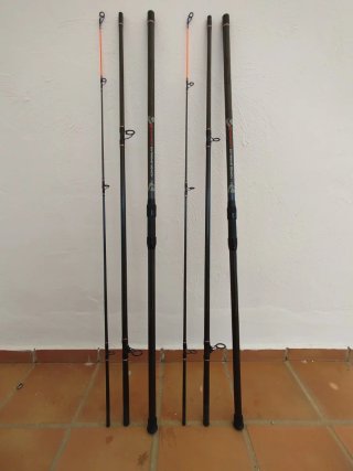 Pareja cañas surfcasting 4,20m
