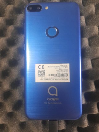 Teléfono Alcatel Negro
