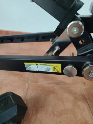 Banco de pesas ATX y 2 mancuernas