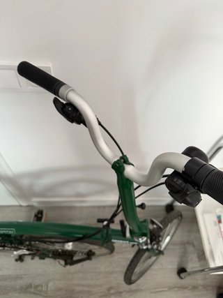 Bicicleta Brompton Verde 6V
