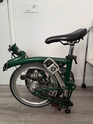 Bicicleta Brompton Verde 6V
