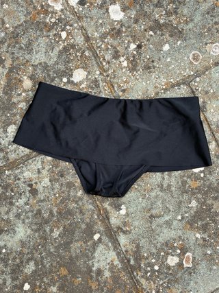 Traje de baño La Perla negro.