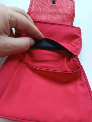 Cartera Monedero ARTESANAL NUEVA - Billetera PinUp