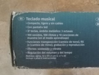 Teclado Musical Sheffield