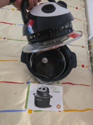 Freidora Frei-Matic con accesorios