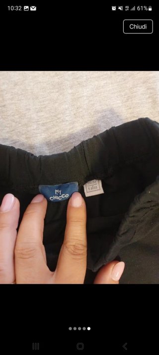 2 Completi  2 pezzi Chicco (canotta+pantaloncini)