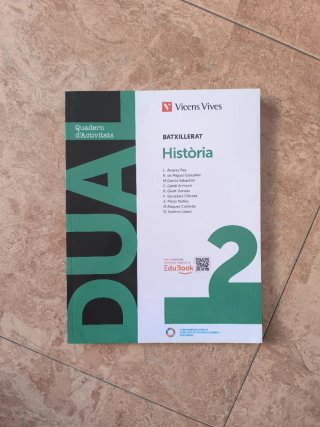 Història, 2 Batxillerat, Dual Quadern d'activitats