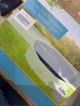 Cubierta para piscina Krystal Clear 3.05m
